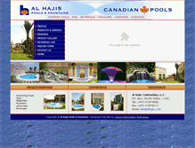 Tablet Screenshot of alhajis.com